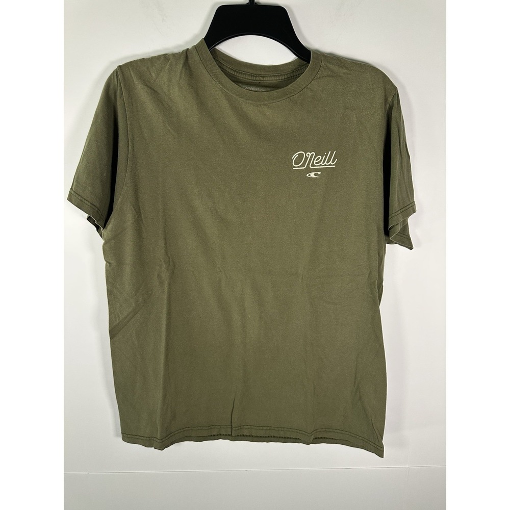 O'NEILL MENS MOVES T SHIRT OLIVE SIZE MEDIUM MODERN FIT - Picture 2 of 7